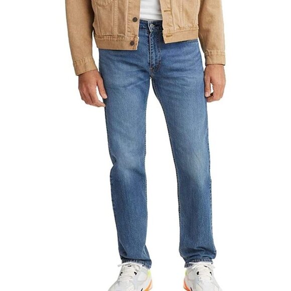 Levi's  Men's 505 Regular Fit Jeans - Picture 1 of 15